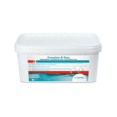 BAYROL Complete & Easy | 2,24 kg | Eimer mit 8 Doppelbeutel