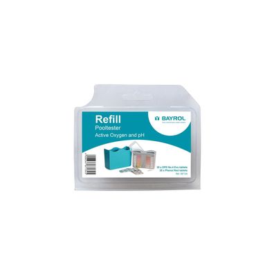 BAYROL Nachfüllpackung Pooltester pH/O2