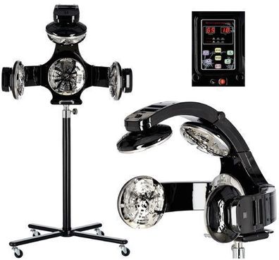 Professionelle Infrarot-Trockenhaube Tesos mit Stativ für Haarpflegebehandlungen