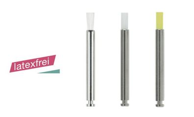 Polierbürste Mini Flach - Normal - Soft - Extra Soft - 100 Stk