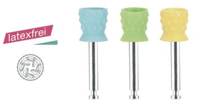 Polierkelche für Winkelstücke - Normal - Soft - Extra Soft - 100 Stk