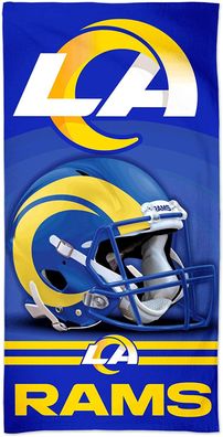 NFL Handtuch Los Angeles Rams Spectra Beach Towel Strandtuch 150x75cm