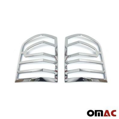 Rücklicht Leisten Heckleuchte für VW Multivan T5 2009-2015 Chrom ABS Silber 2tlg