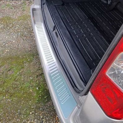 Ladekantenschutz Stoßstangenschutz für Citroen Berlingo 2008-18 Chrom Gebürstet