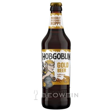 Hobgoblin Gold Beer 0,5 l - Bier aus England