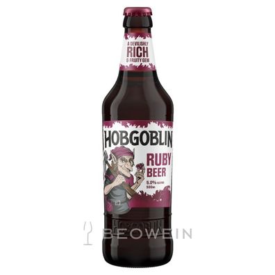 Hobgoblin Ruby Beer 0,5 l - Bier aus England