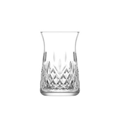 LAV Odin Teegläser, 6-teilig, 170 ml – Teevergnügen mit Diamantschliff