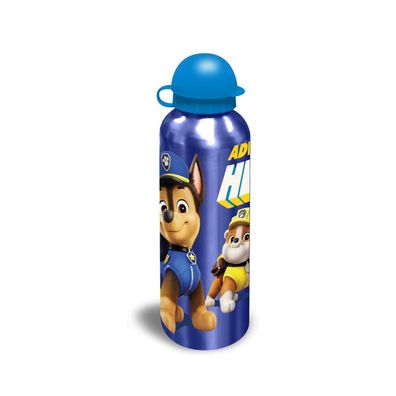 Paw Patrol Kinder Wasserflasche 500 ml – Aluminium Flasche für Sport & Freizeit,