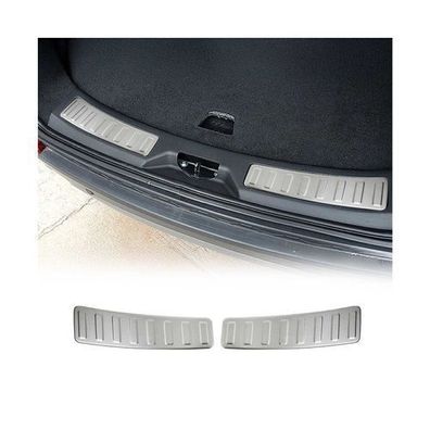 Innen Ladekantenschutz Stoßstange für Land Rover Discovery Sport 2014-25 Chrom