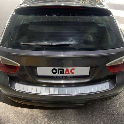 Ladekantenschutz Stoßstange für BMW 3er E91 Touring 2004-2012 Edelstahl Chrom