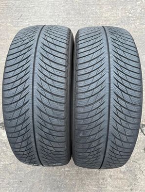 2x Winterreifen 225/55 R18 102V XL Michelin Pilot Alpin 5 AO DOT22 5,3-6mm