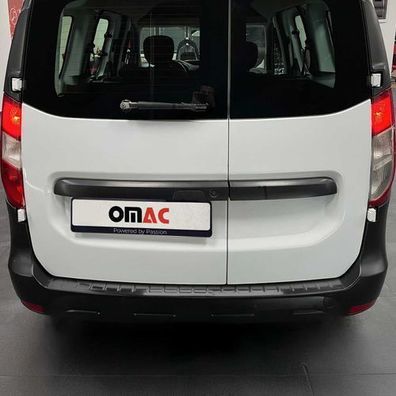 Ladekantenschutz Stoßstangenschutz für Dacia Dokker 2012-2024 Edelstahl Dunkel