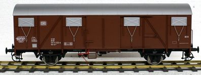 Kiss 192055 Ged. Güterw. braun, Klappen alu, Ep. 4 Spur 1