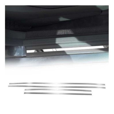 Einstiegsleisten Türschweller für Mercedes W201 1982-1993 Edelstahl Silber 4tlg