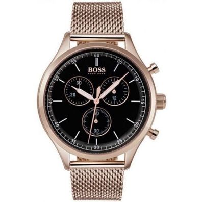 Hugo Boss 1513548 Herren Companion Roségold Chronograph Uhr - OHNE BOX