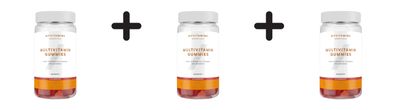 3 x Myprotein MyVitamins Multivitamin Gummies (30) Strawberry