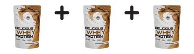 3 x Peak Delicious Whey Protein (450g) Cookie Milkshake