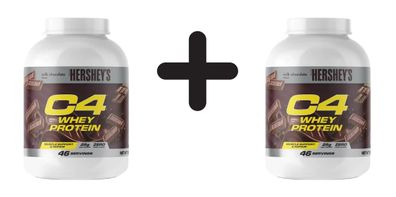 2 x Cellucor C4 Whey Protein, Hershey's Milk Chocolate - 1610g