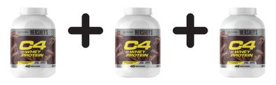 3 x Cellucor C4 Whey Protein, Hershey's Milk Chocolate - 1610g