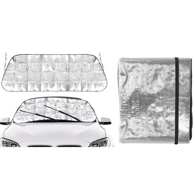 Scheibenabdeckung 70x180 cm - Frostschutz & Sonnenschutz fürs Auto - Thermomatte