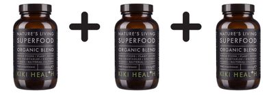 3 x KIKI Health Organic Nature's Living Superfood - 150g