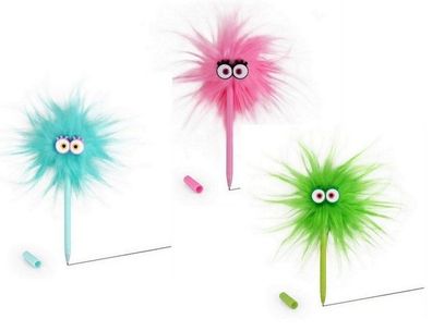 Herbs Character-Pen Trendhaus Kugelschreiber witzig - 3f. sortiert - NEU