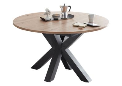 Esstisch Rund ausziehbar Edda 8 110 x 110 x 78 Küchentisch