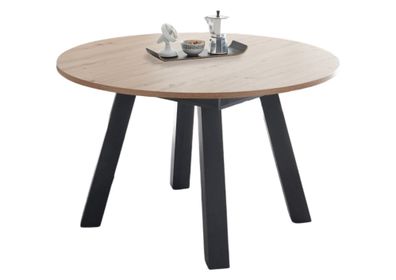 Esstisch Rund ausziehbar Edda 2 110 x 110 x 78 Küchentisch