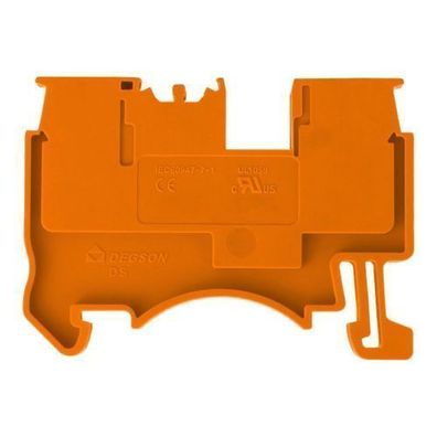 Reihenklemme 1.5mm2 Durchgangsklemme Orange UL 7747