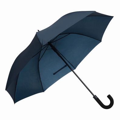 Stockschirm Automatik Ø119 cm - Großer Regenschirm Marineblau für Damen & Herren