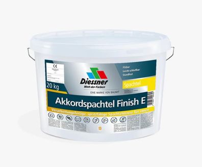 Diessner Akkordspachtel Finish E20 20kg Eimer