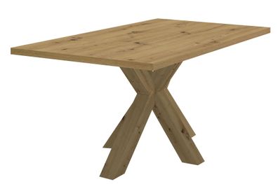 Esszimmertisch Ekin 140 x 90 x 75 Esstisch Asteiche 1349