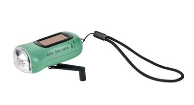 Fernweh Dynamo-Solar-Taschenlampe