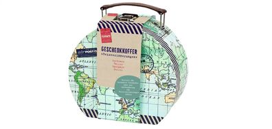 Fernweh Geschenkkoffer Reiseerinnerungen