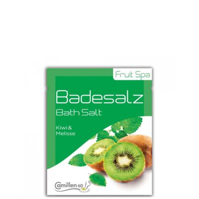Camillen 60/Badesalz "Kiwi&Melisse " Reisegröße 40g/Fußpflege/Fußbad
