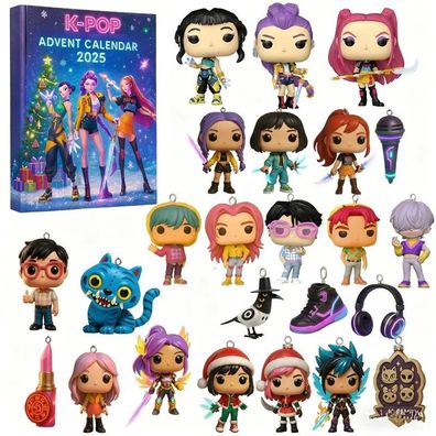 Acryl Dämon Jäger Weihnachtsbaum Ornament Kpop Stil Advent Blind Box Geschenke