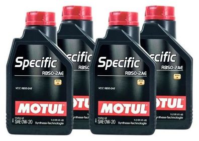 Motul Specific VOLVO VCC RBS0-2AE 0W-20 4x1 Liter
