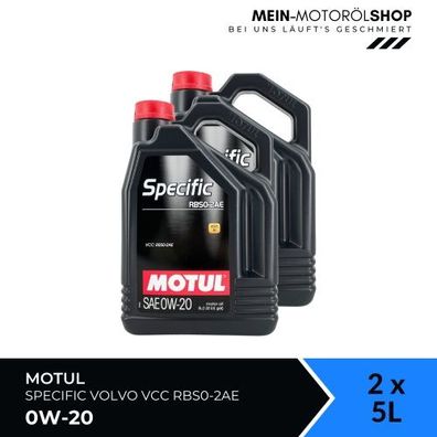 Motul Specific VOLVO VCC RBS0-2AE 0W-20 2x5 Liter
