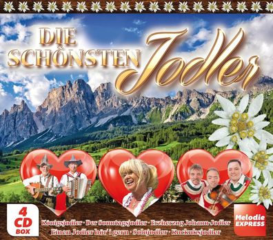 MCP Die schönsten Jodler 4er CD Volksmusik Schlager