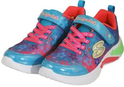 Skechers Star Sparks - Türkis / Multi Textil