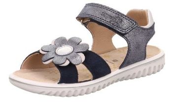 Superfit Sparkle - Blau / Silber Leder