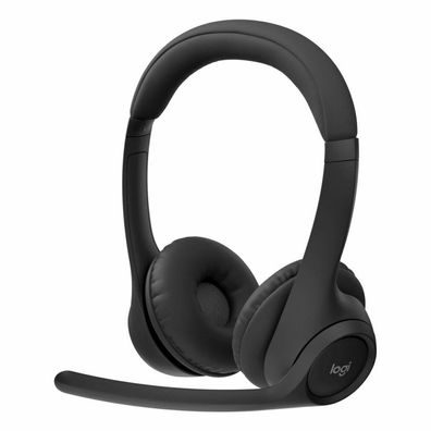 Logitech Zone 305 Teams mit Empfänger Bluetooth-Headset schwarz