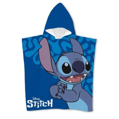 Disney Lilo und Stitch Cool Strandhandtuch Poncho 55x110 cm (Schnelltrocknend)