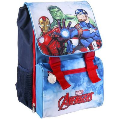 Schulrucksack The Avengers Blau (28 x 40 x 14 cm)