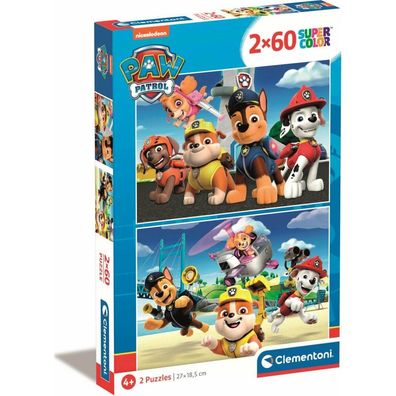 Clementoni Puzzle Paw Patrol 2x60 Teile
