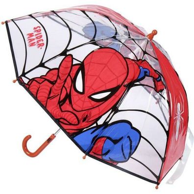 Regenschirm Spiderman 45 cm Rot