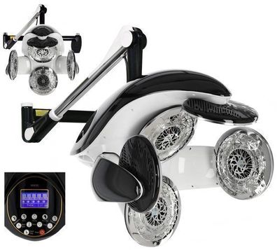 Infrazon Friseursalon Klimazon Kallisto Schwarz hängend zur Beschleunigung