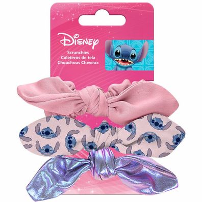 Disney Stitch 3er-Set Haargummis mit Schleife