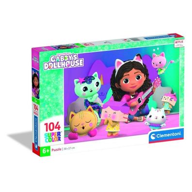 Gabby's Dollhouse 104-teiliges Puzzle Clementoni