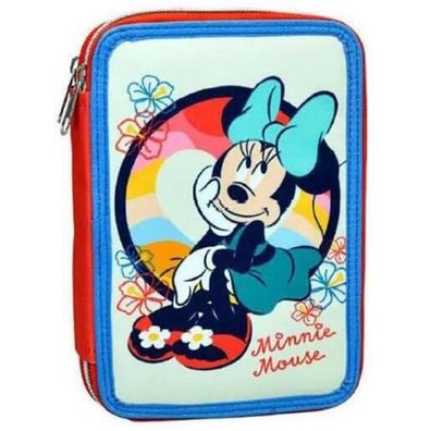 Disney Minnie Boho gefülltes 2-stöckiges Federmäppchen